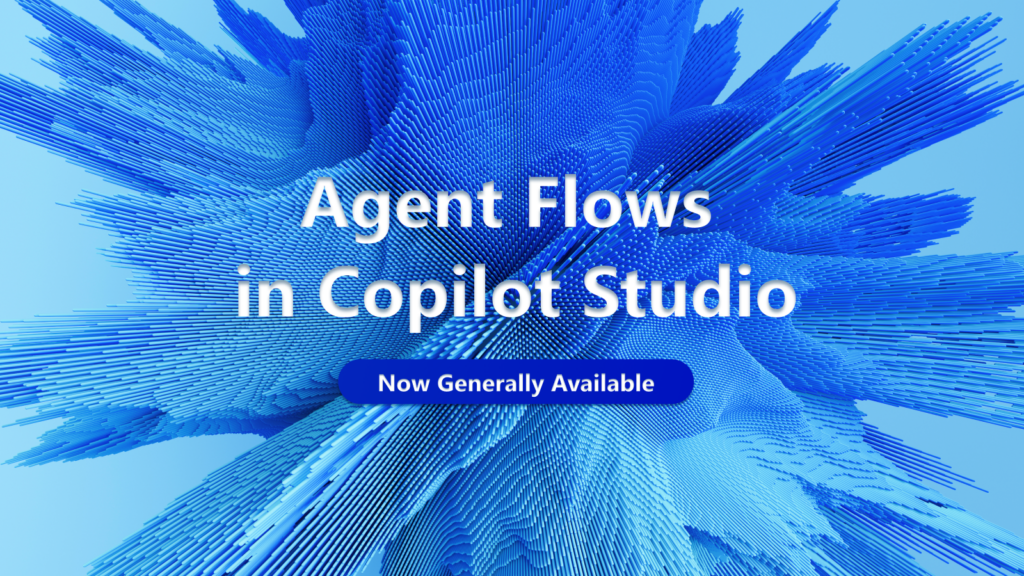 Microsoft Copilot Studio Agent Flows 官方配图